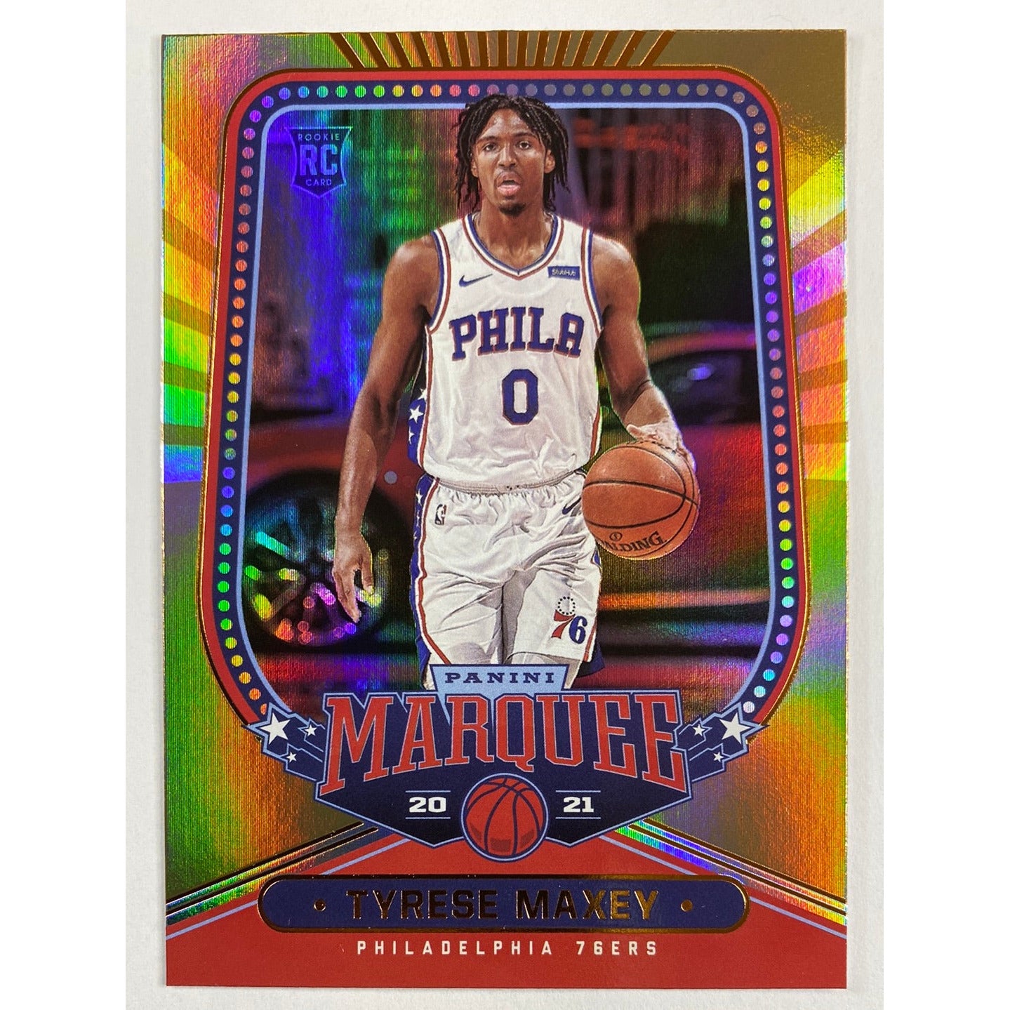 2020-21 Chronicles Marquee Tyrese Maxey Bronze Parallel RC | Local Legends Cards & Collectibles