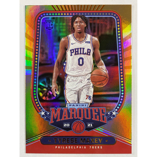 2020-21 Chronicles Marquee Tyrese Maxey Bronze Parallel RC | Local Legends Cards & Collectibles