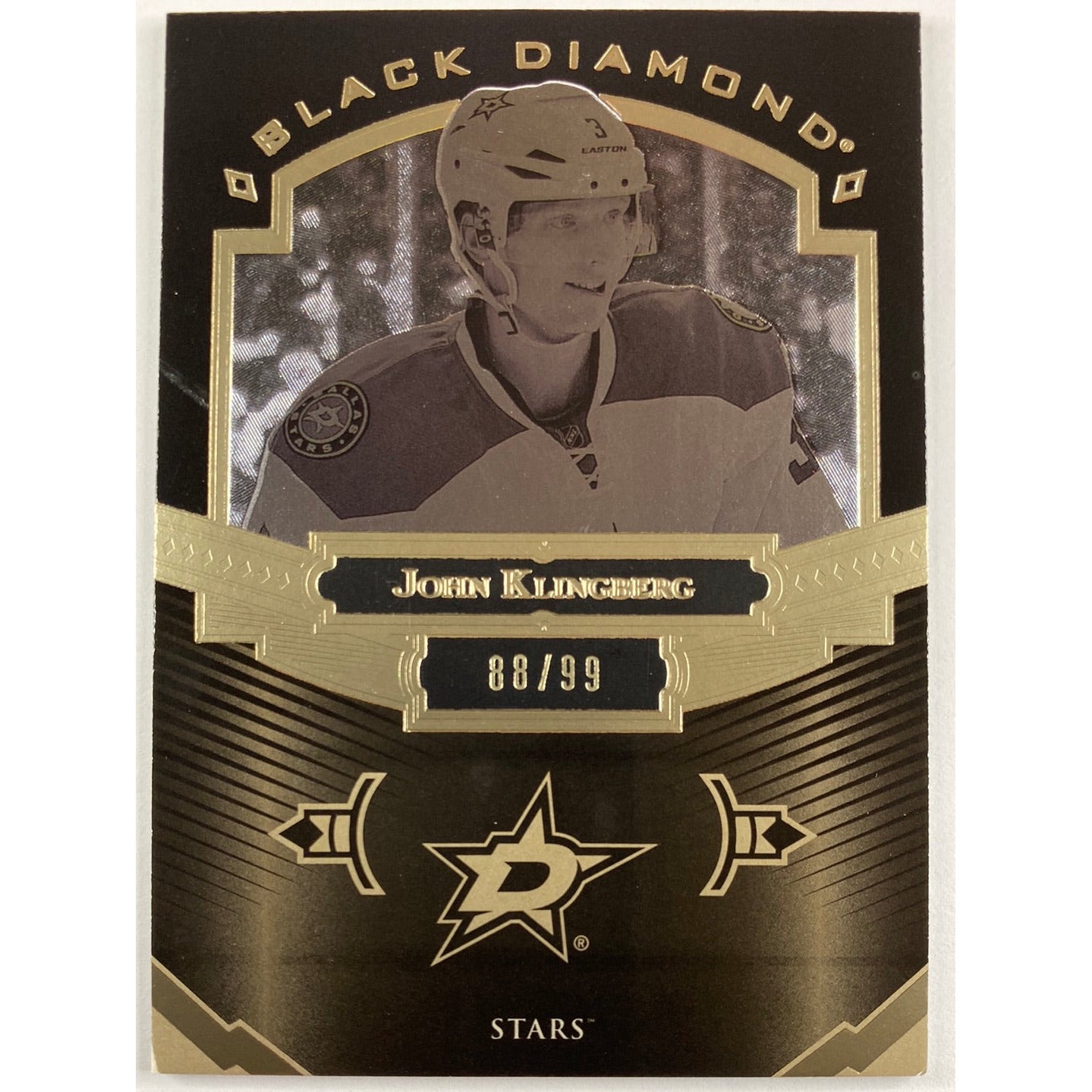 2016-17 Black Diamond John Klingberg Pure Black /99