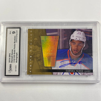 2014-15 SPX Darnell Nurse Gold Finite Rookies Auto /125 GMA 9