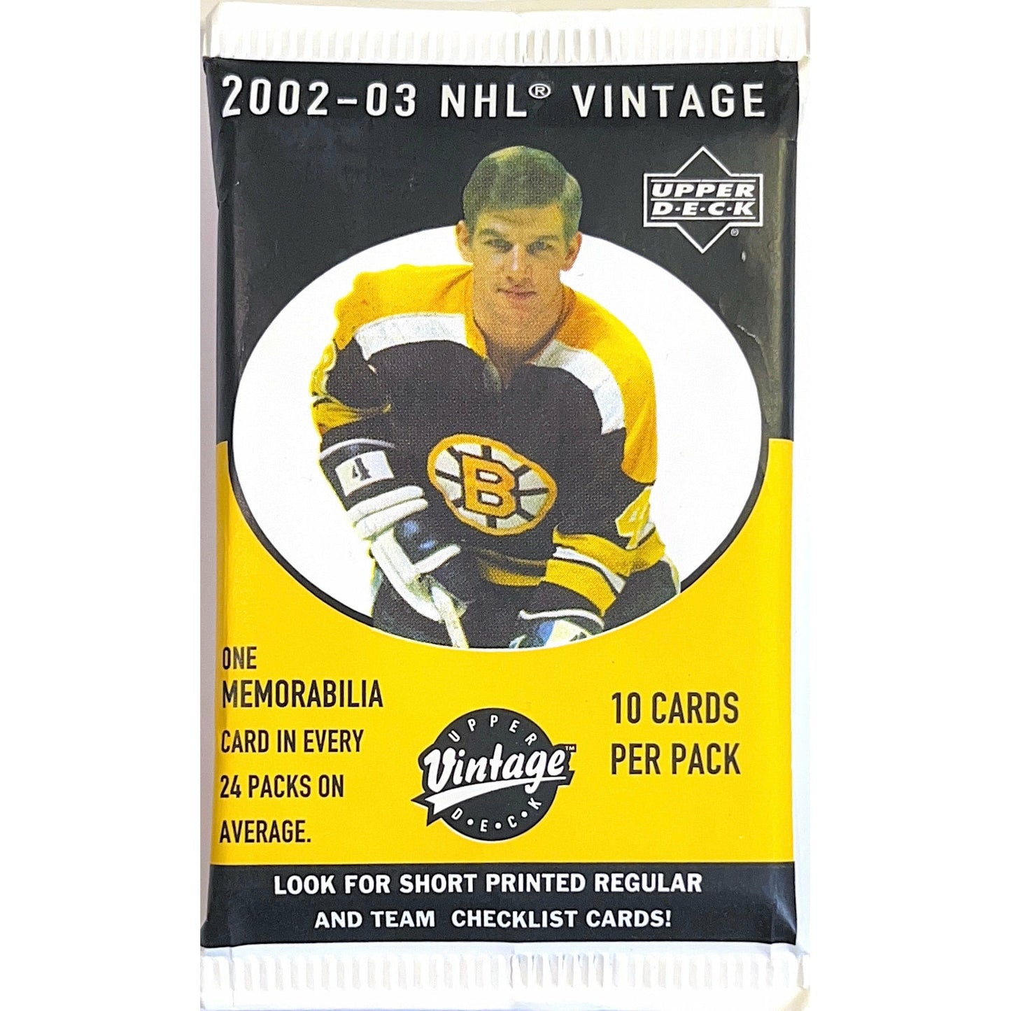 2002-03 Upper Deck Vintage NHL Hockey Retail Pack