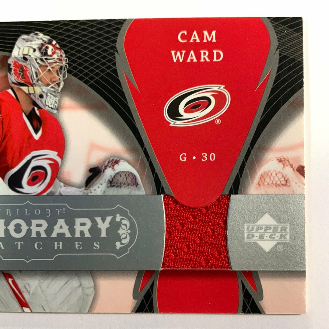 2007-08 Trilogy Cam Ward Honorary Swatches