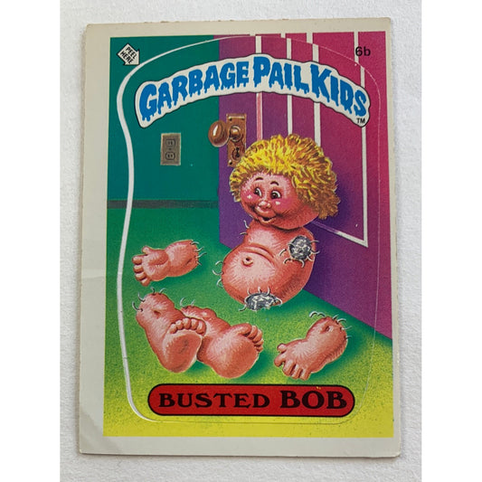 1985 Topps Garbage Pail Kids Busted Bob Die Cut | Local Legends Cards & Collectibles