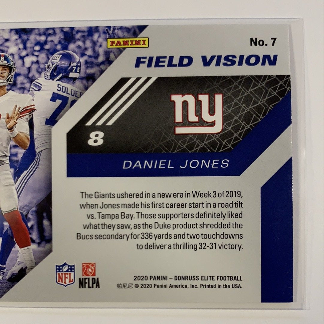  2020 Donruss Elite Daniel Jones Field Vision Pink Parallel  Local Legends Cards & Collectibles