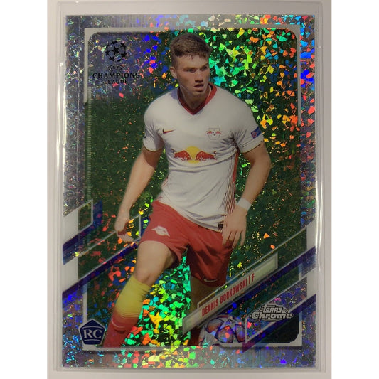  2021 Topps Chrome UEFA Dennis Borkowski RC Speckle Refractor  Local Legends Cards & Collectibles