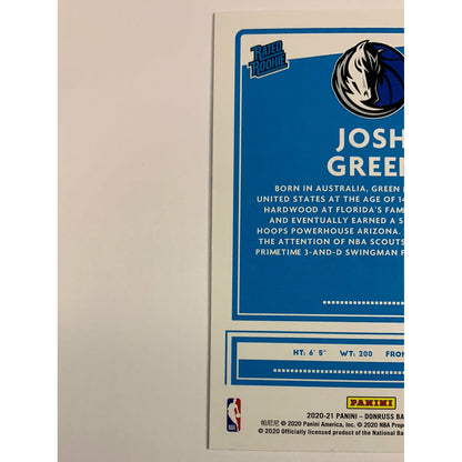 2020-21 Donruss Josh Green Rated Rookie