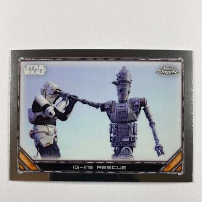 Topps Chrome The Mandalorian IG-11’s Rescue