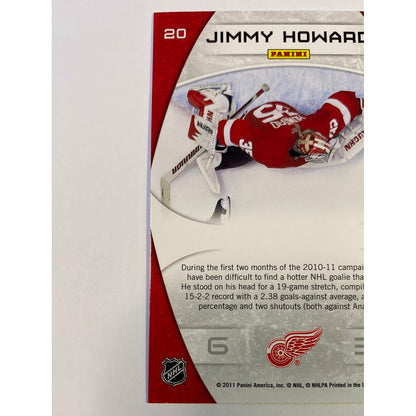 2011-12 Panini Certified Jimmy Howard Masked Marvels