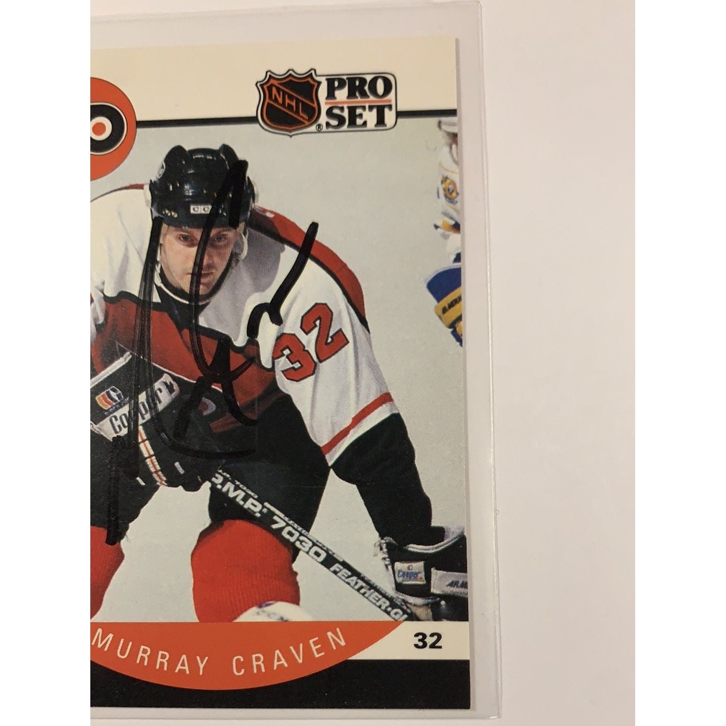  1990 Pro Set Murray Craven In Person Auto  Local Legends Cards & Collectibles