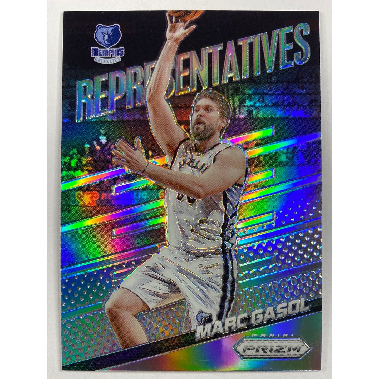 2014-15 Panini Prizm Marc Gasol Representatives Silver Holo Prizm