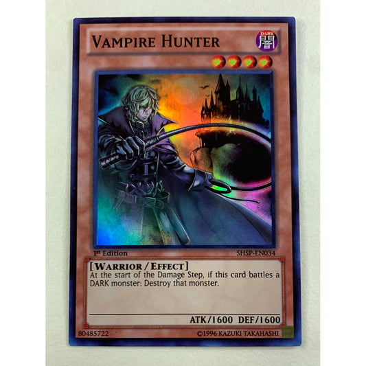 Vampire Hunter Super Rare SHSP-EN034 | Local Legends Cards & Collectibles