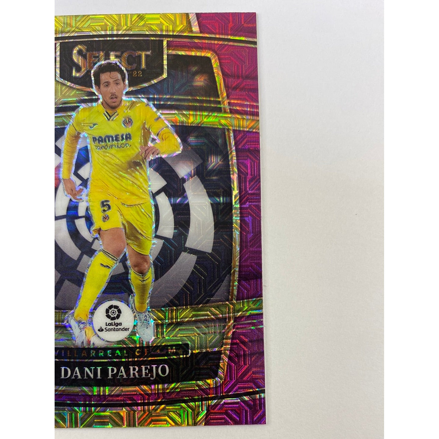 2022 Chronicles Select Dani Parejo Purple Mojo Prizm