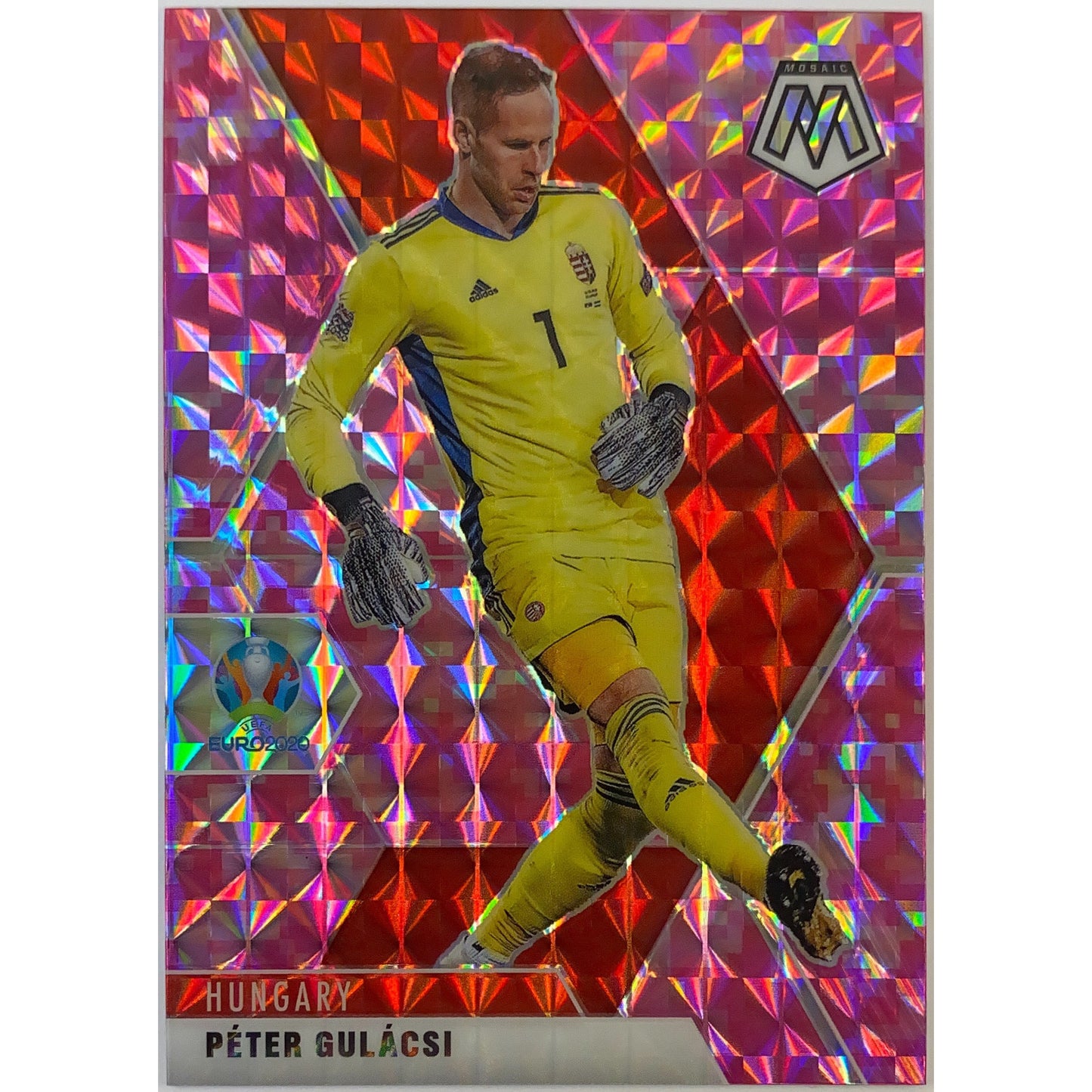 2020-21 Mosaic Peter Gulacsi Pink Camo Prizm | Local Legends Cards & Collectibles