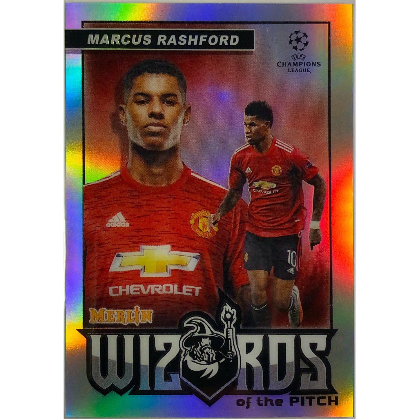 2021 Merlin Marcus Rashford Wizards of the Pitch Refractor