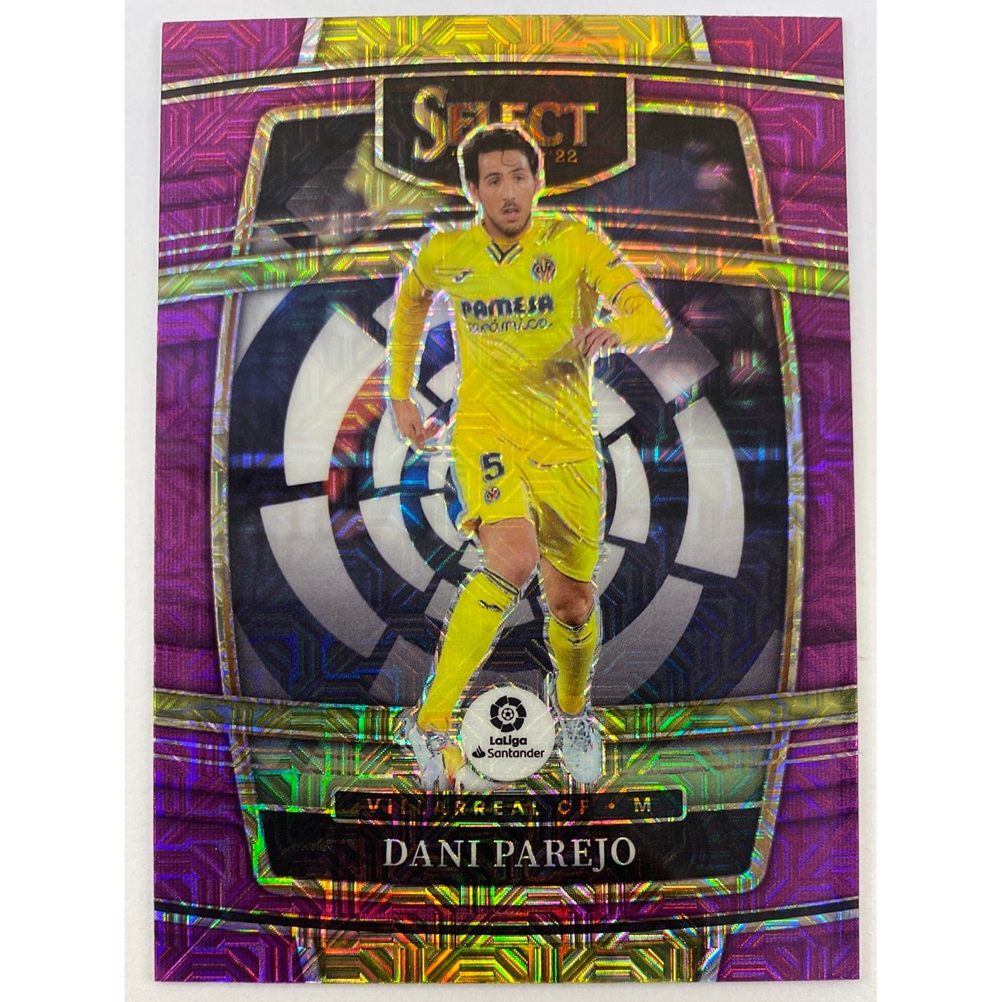 2022 Chronicles Select Dani Parejo Purple Mojo Prizm