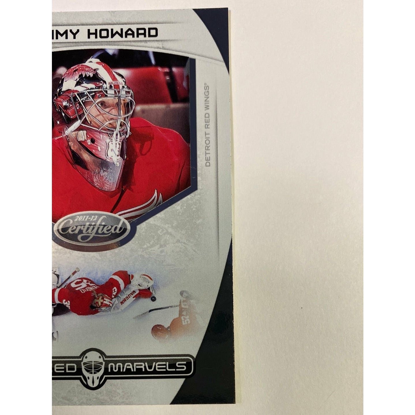 2011-12 Panini Certified Jimmy Howard Masked Marvels