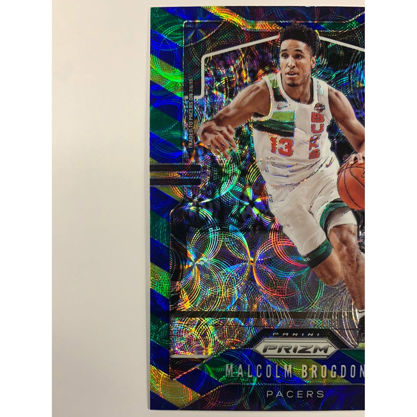  2019-20 Panini Prizm Malcom Brogdon Prizm Choice Blue Yellow Green  Local Legends Cards & Collectibles