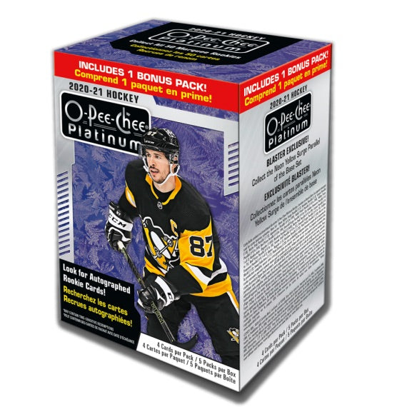 2020-21 O-Pee-Chee Platinum NHL Hockey Blaster box | Local Legends Cards & Collectibles