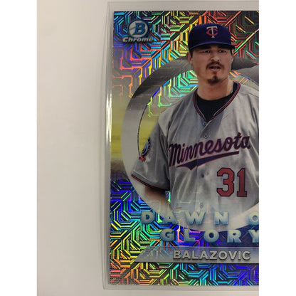  2020 Bowman Chrome Balazovic Dawn of Glory Mojo Refractor  Local Legends Cards & Collectibles