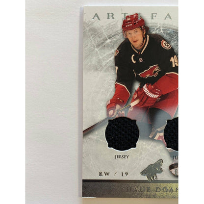  2012-13 Artifacts Shane Doan Silver Dual Jersey Patch /125  Local Legends Cards & Collectibles