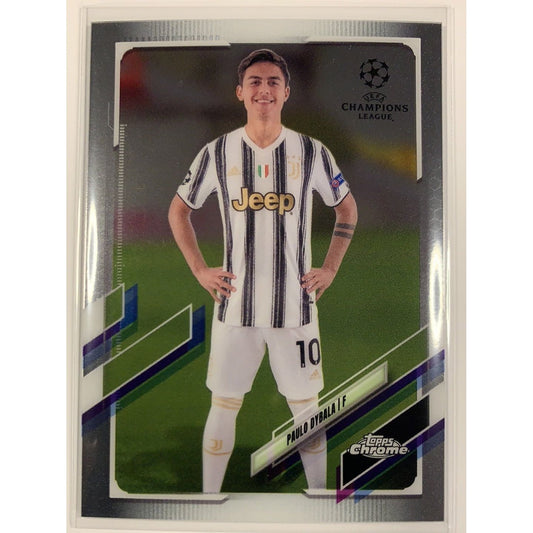  2021 Topps Chrome UEFA Champions League Paulo Dybala Base #47  Local Legends Cards & Collectibles