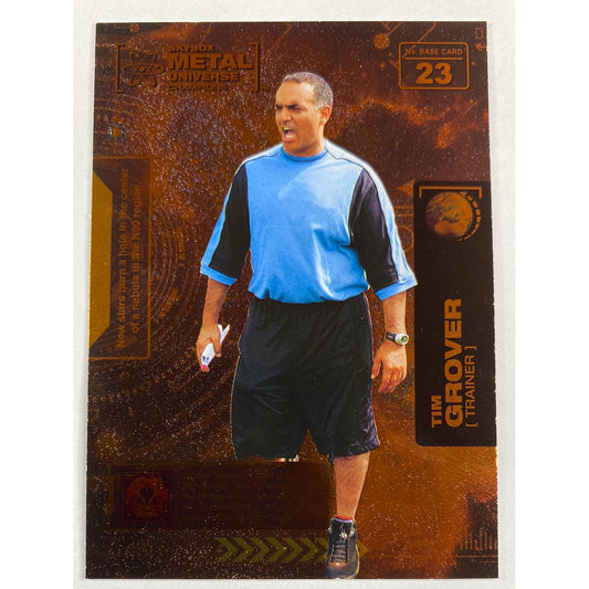 2021 Metal Universe Champions Tim Grover | Local Legends Cards & Collectibles