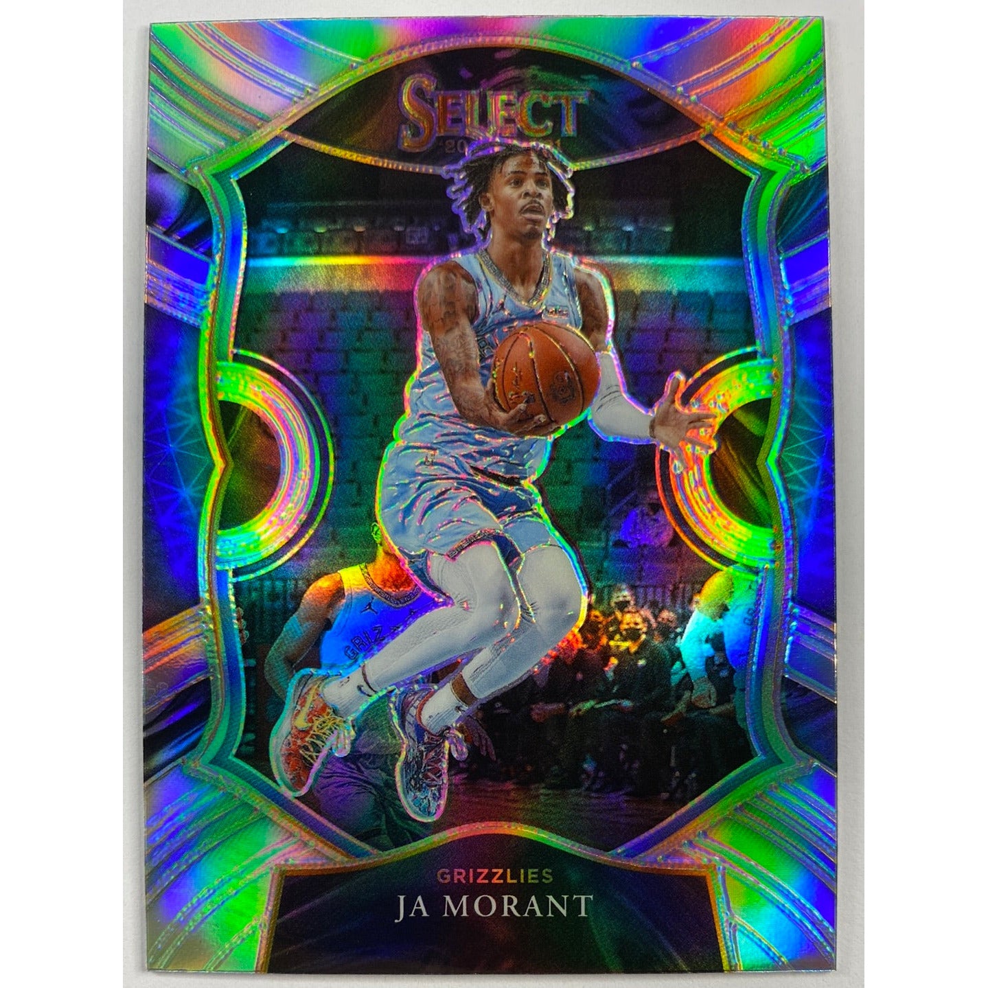 2020-21 Select Ja Morant Concourse Level Silver Holo Prizm