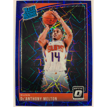  2018-19 Donruss Optic De’Anthony Melton Blue Velocity Prizm RC  Local Legends Cards & Collectibles