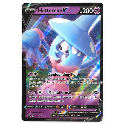 Hatterene V Holo Ultra Rare Black Star Promo SWSH055