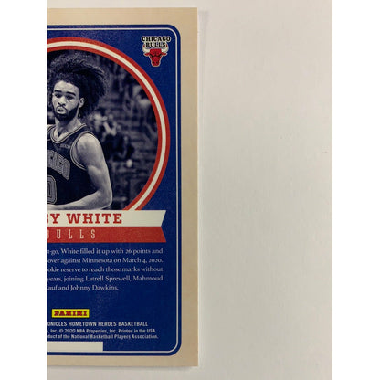 2019-20 Hometown Heroes Coby White RC