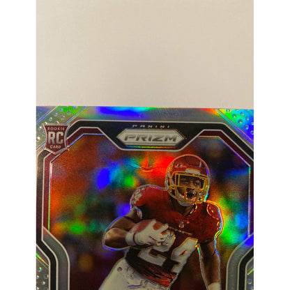 2020 Panini Prizm Antonio Gibson Silver Holo Prizm RC