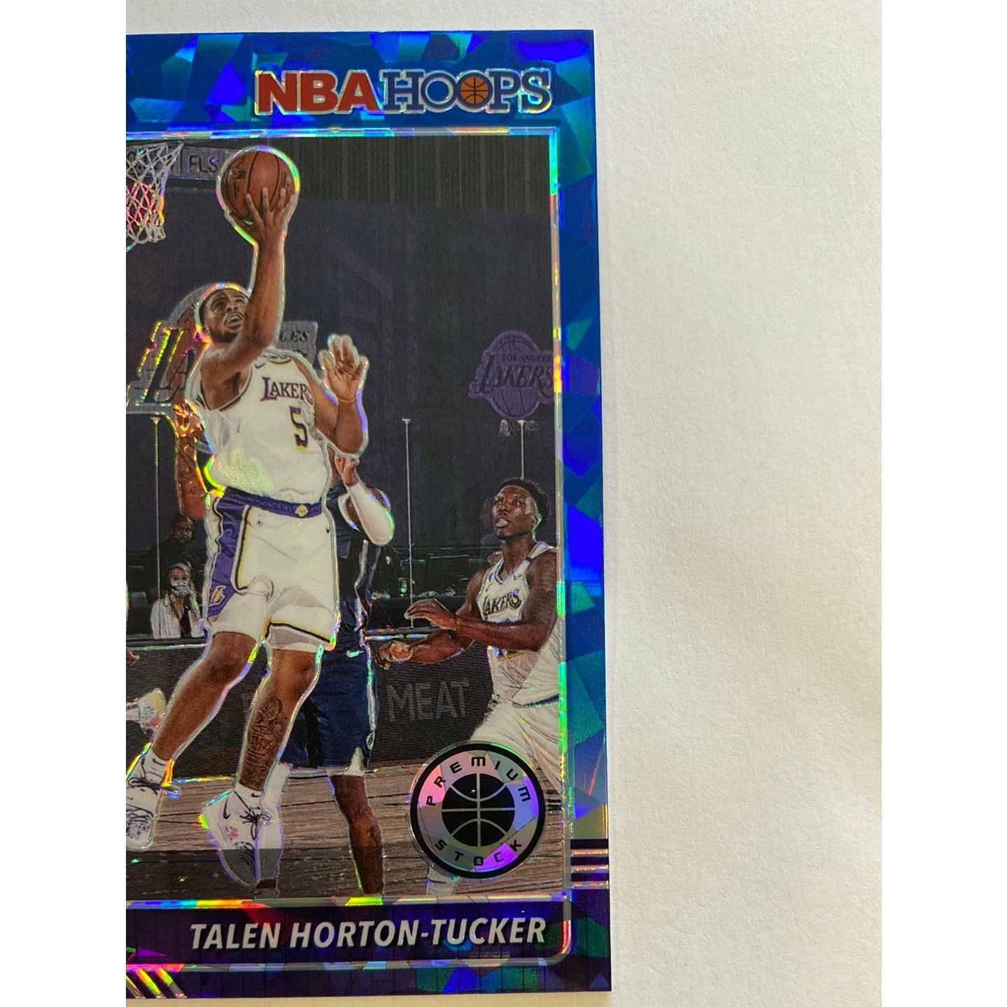  2019-20 Hoops Premium Stock Talen Horton-Tucker Blue Cracked Ice Prizm RC  Local Legends Cards & Collectibles