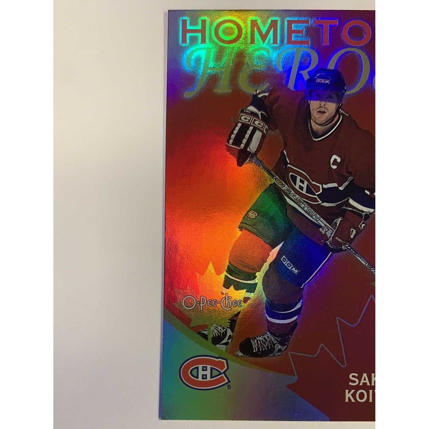  2002 O-Pee-Chee Saku Koivu Hometown Heroes  Local Legends Cards & Collectibles