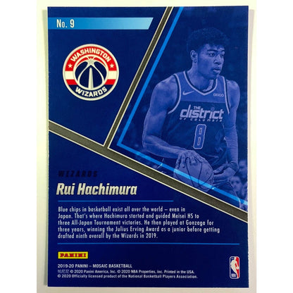 2019-20 Mosaic Rui Hachimura Blue Chips