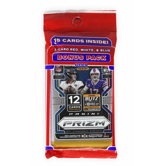 2021 Panini Prizm NFL Football Cello Multi Pack