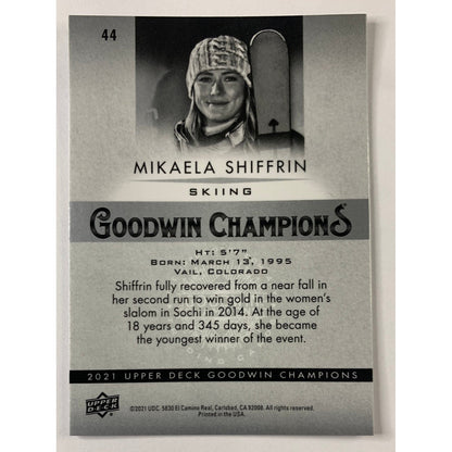 2021 Goodwin Mikaela Shiffrin