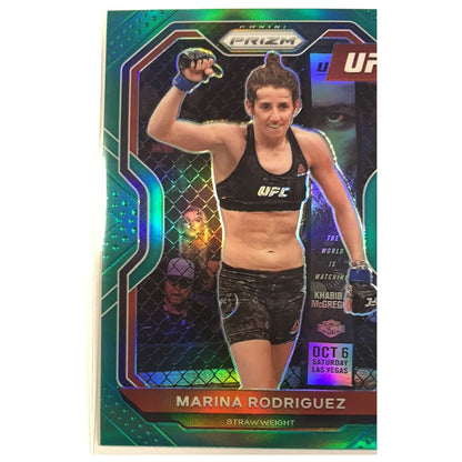  2021 Panini Prizm UFC Marina Rodriguez Green Prizm #47  Local Legends Cards & Collectibles