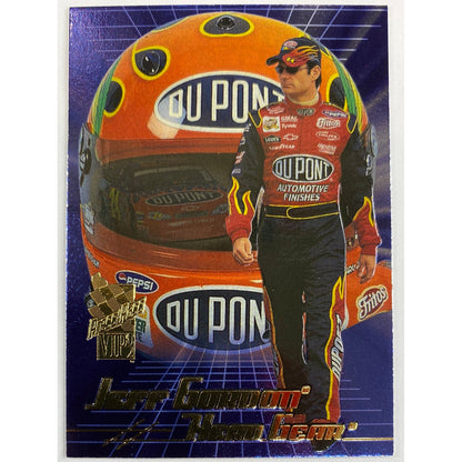 2002 Press Pass Jeff Gordon Head Gear Embossed