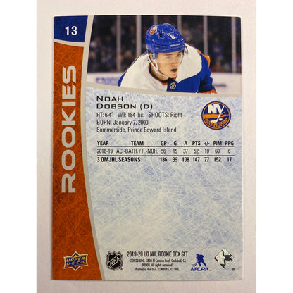 2019-20 Box Set Noah Dobson RC