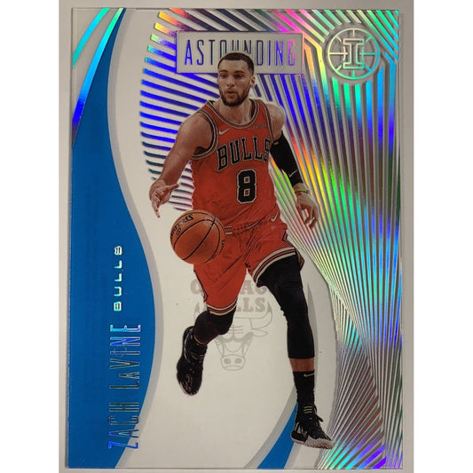 2019-20 Illusions Astounding Zach LaVine Sapphire Acetate-Local Legends Cards & Collectibles