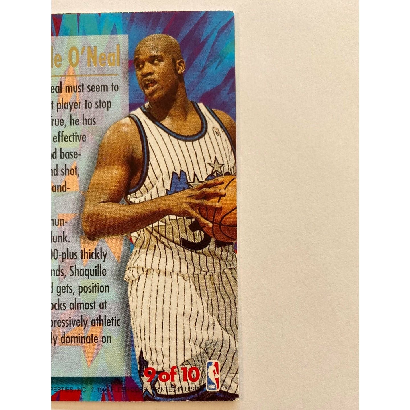 1994-95 Fleer Ultra Shaquille O’Neal Ultra Power