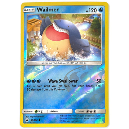 Wailmer Common Reverse Holo 39/168